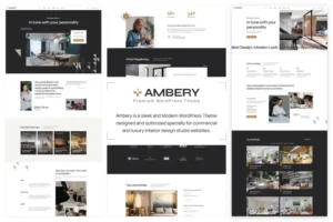 Mua Ambery - Interior Design WordPress Theme giá rẻ
