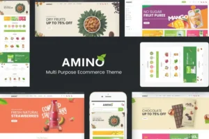 Mua Amino - Organic & Food WordPress Theme giá rẻ