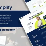 Amplify – Digital Marketing Agency Elementor Template Kit