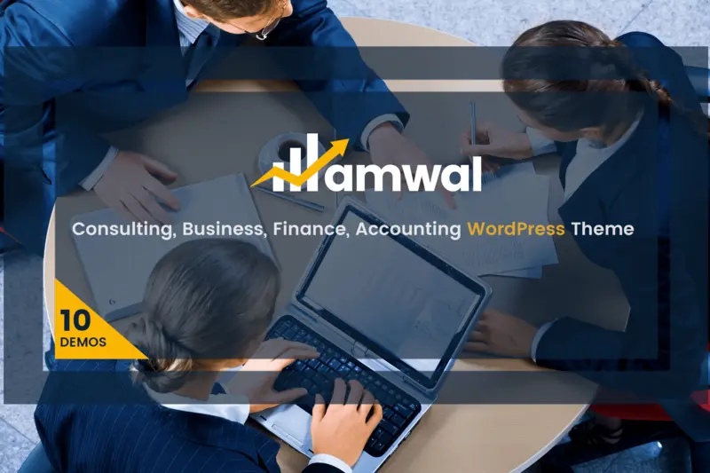 Mua Amwal | Consulting Finance WordPress Theme giá rẻ
