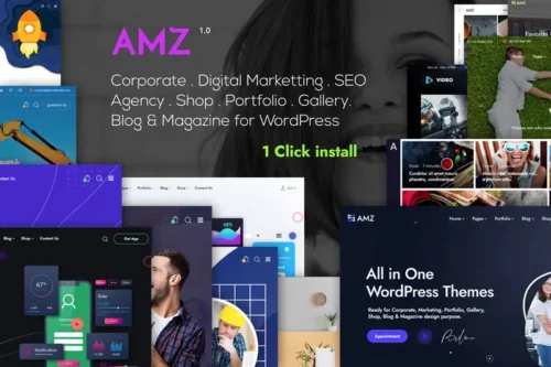 Mua AMZ - All in One Creative WordPress Theme giá rẻ