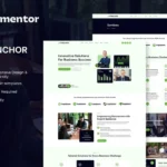 Anchor – Business Consulting Elementor Template Kit