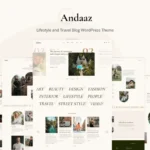 Andaaz – Lifestyle and Travel Blog WordPress Theme