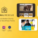 Animal Rescue – Shelter Charity WordPress Theme