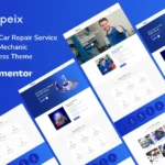 Apeix – Car Repair Service & Auto WordPress Theme