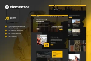 Mua Apex - Construction Elementor Template Kit giá rẻ