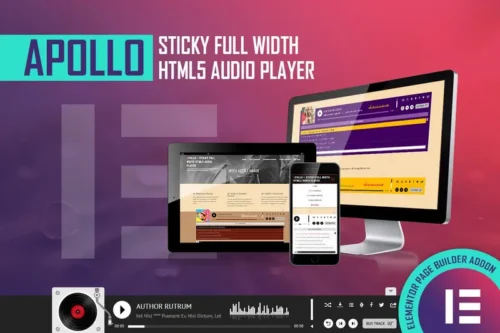 Mua Apollo - HTML5 Audio Player - Elementor Widget giá rẻ