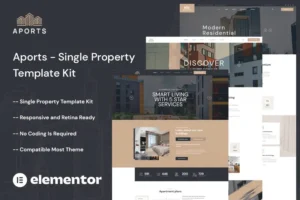 Mua Aports - Single Property Elementor Template Kit giá rẻ
