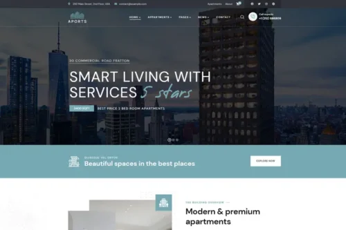 Mua Aports - Single Property WordPress Theme giá rẻ