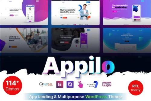 Mua Appilo - App & Multipurpose WordPress Theme giá rẻ