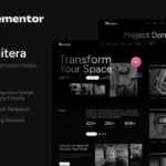 Architera – Architecture & Interior Design Elementor Template Kit