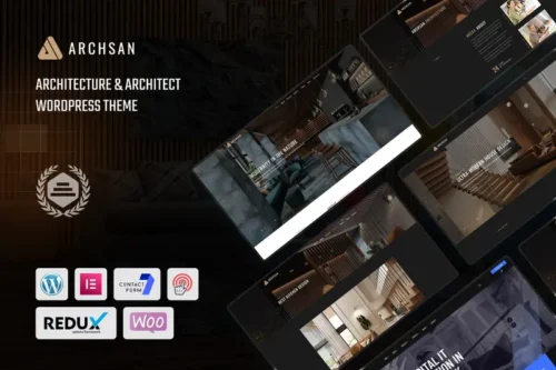 Mua ArchSan - Architecture & Architect WordPress giá rẻ