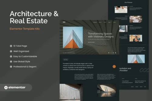 Mua Archstudio - Modern & Luxury Architecture Template Kits giá rẻ