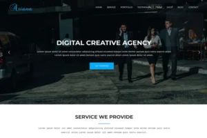 Mua Ariana - Digital Agency WordPress Theme giá rẻ