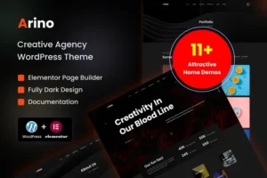 Mua Arino - Creative Agency WordPress Theme giá rẻ