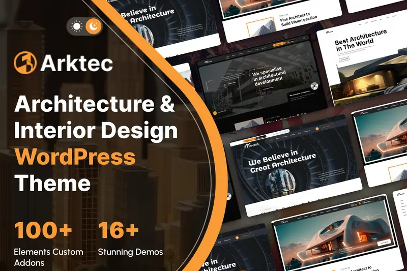 Mua Arktec - Architecture & Interior WordPress Theme giá rẻ