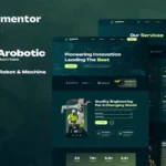 Arobotic – Industrial Robot & Machine Elementor Template Kit