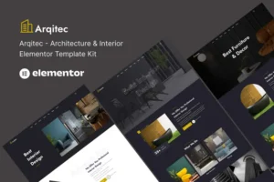 Mua Arqitec - Architecture & Interior Elementor Template Kit giá rẻ