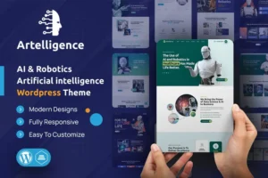 Mua Artelligence | AI & Robotics WordPress Theme giá rẻ