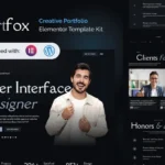 Artfox – Creative Portfolio Elementor Pro Template Kit