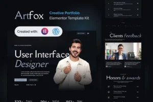 Mua Artfox - Creative Portfolio Elementor Pro Template Kit giá rẻ