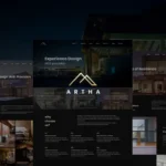Artha Interactive Interior WordPress Theme
