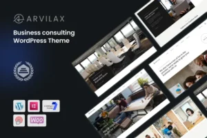 Mua Arvilax - Business Consulting WordPress Theme giá rẻ