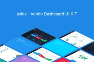 Mua aside - Admin Dashboard UI KIT giá rẻ