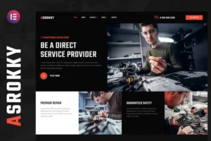 Mua Asrokky - Smartphone Repair Shop Elementor Template Kit giá rẻ