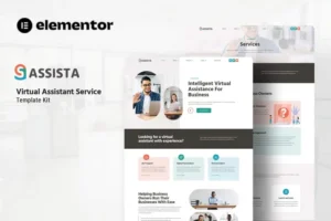 Mua Assista - Virtual Assistant Service Elementor Template Kit giá rẻ