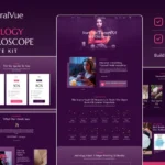 AstralVue – Astrology & Horoscope Elementor Template Kit