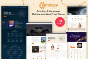 Mua Astrologer - Horoscope & Palmistry WordPress Theme giá rẻ