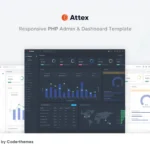 Attex – PHP Admin & Dashboard Template