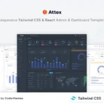 Attex – React Tailwind CSS Admin Dashboard