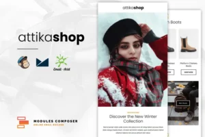 Mua Attika - E-commerce Responsive Email Template giá rẻ