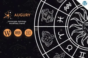 Mua Augury | Horoscope, Astrology WordPress Theme giá rẻ