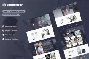 Mua Auhar - Corporate HR Solutions Elementor Template Kit giá rẻ