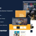 Austry – Industry & Factory Business Elementor Template Kit