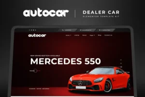Mua Autocar - Car Dealer Elementor Pro Template Kit giá rẻ