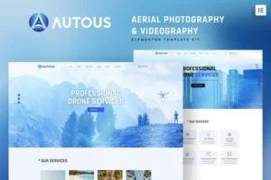 Mua Autous - Aerial Photography & Videography Elementor Template Kit giá rẻ