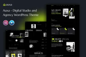 Mua Auxa - Digital Studio and Agency WordPress Theme giá rẻ
