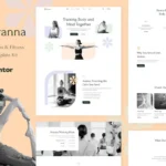 Avanna – Yoga, Meditation & Fitness Elementor Template Kit