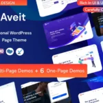 Aveti – Elementor Landing Page WordPress Theme