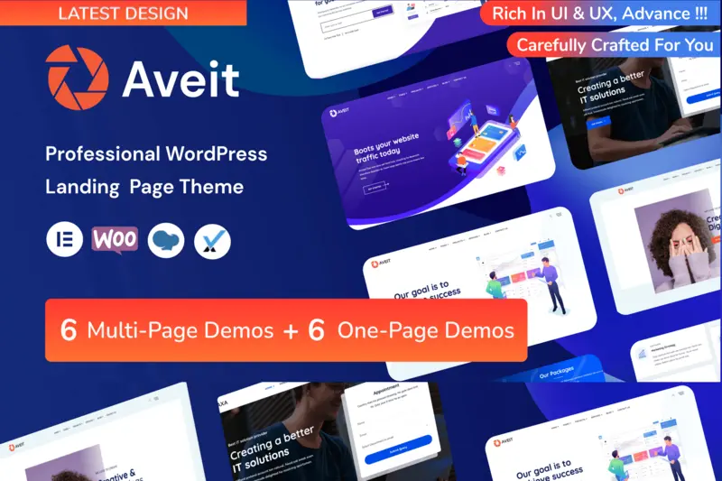 Mua Aveti - Elementor Landing Page WordPress Theme giá rẻ