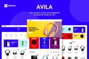 Mua Avila - Electronic WooCommerce Elementor Template Kit giá rẻ