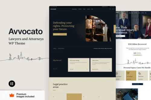 Mua Avvocato - Lawyer & Law Firm Corporate Theme giá rẻ