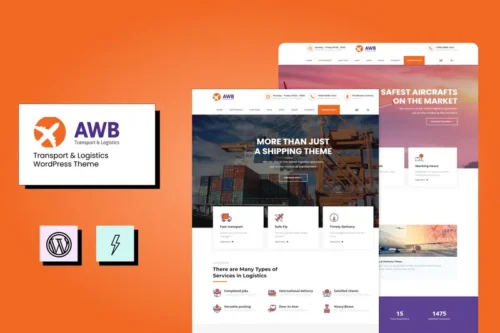 Mua AWB - Transport & Logistics WordPress Theme giá rẻ