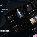 Awwa – Dark Portfolio Elementor Template Kit