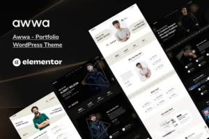 Mua Awwa - Portfolio WordPress Theme giá rẻ