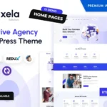 Axela – Creative Agency & Portfolio WordPress Them